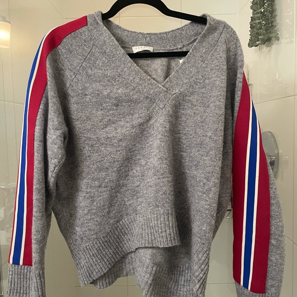 Sandro Cropped Wool Sweater - Picture 7 of 8